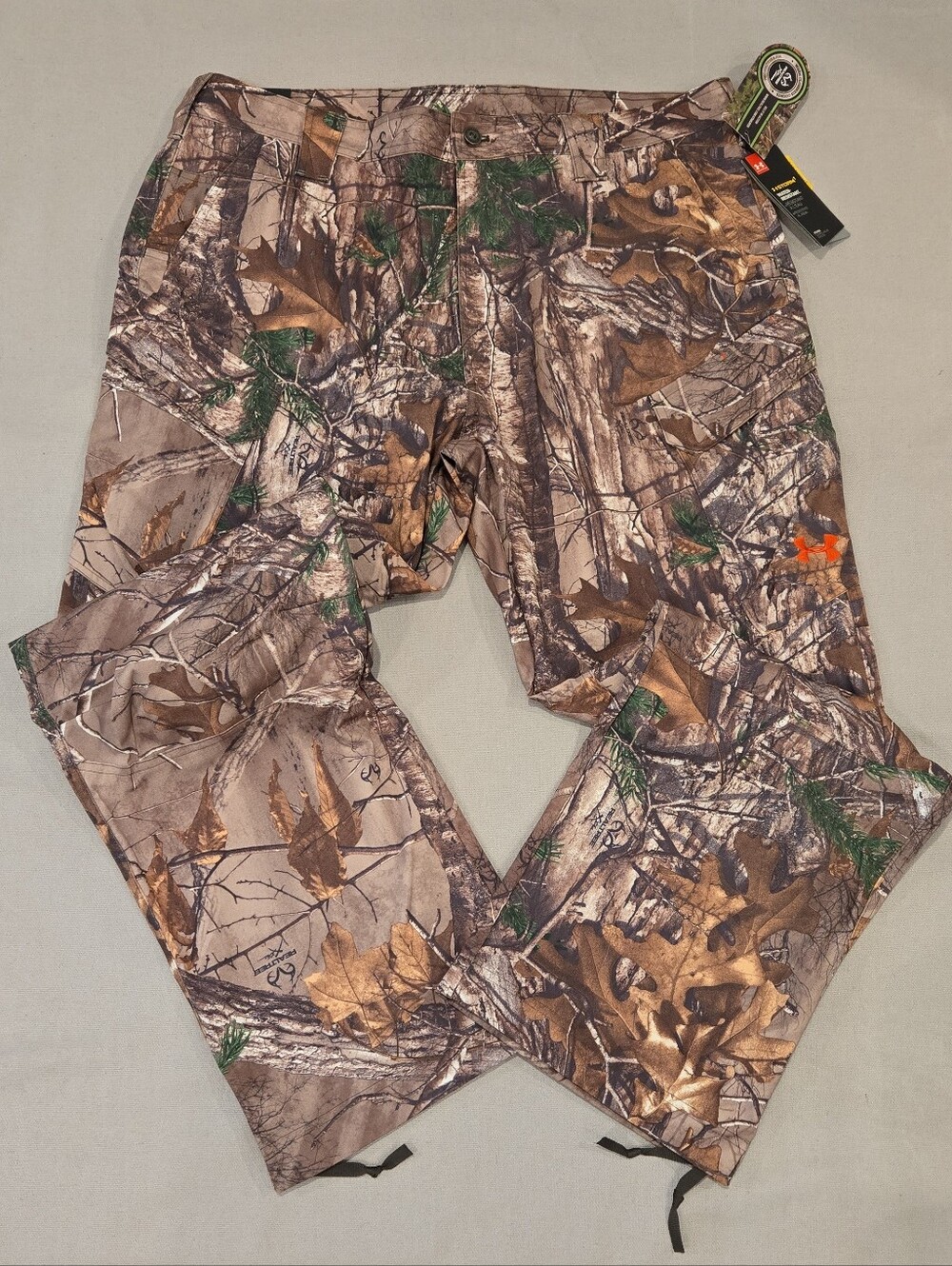 Under Armour Storm Size 40x32 Field Pants Straight Hunting Realtree Camo NWT